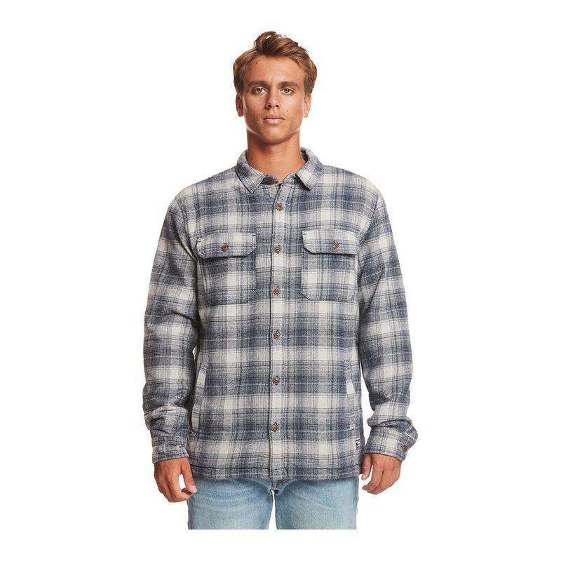 Chemise Manches Courtes Zippée Tailored Sportsman ICEFIL - Evergreen/Blanc/Argent
