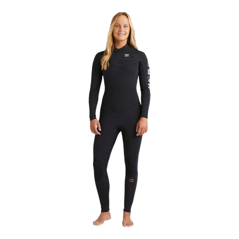 Billabong Womens 3/2mm Syngy Nat CZ Wetsuit (Black/Night