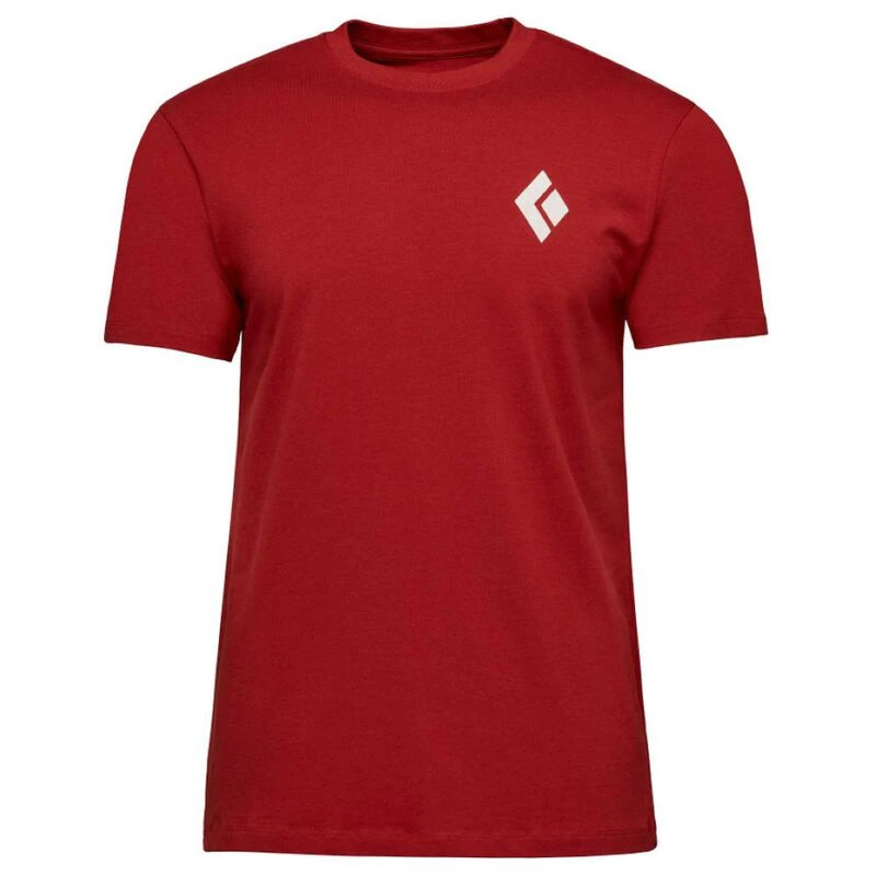 Black Diamond Mens Equipment for Alpinists Short Sleeve T-Shirt (Red R