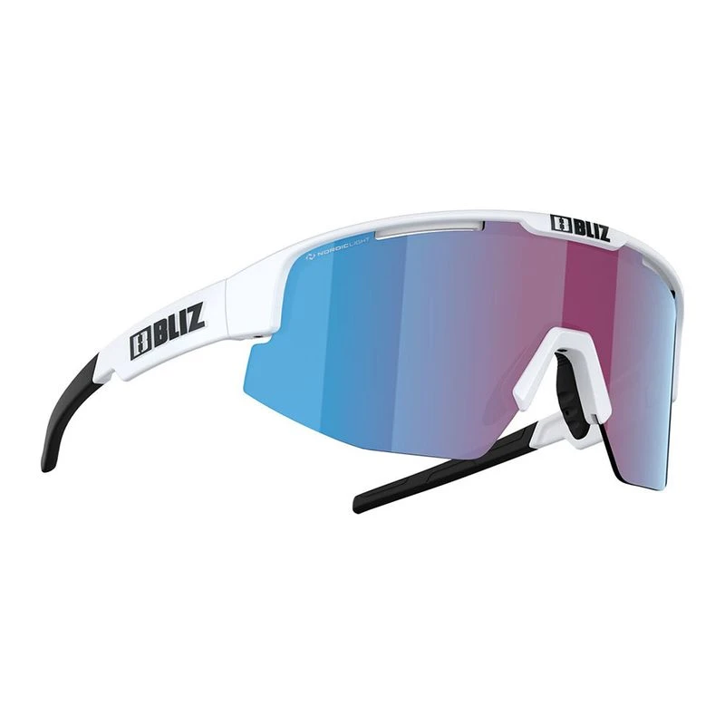 Lunettes Vélo Bliz Matrix Small Nano Nordic Light Noir Begonia Bleu - Giant Store Langueux
