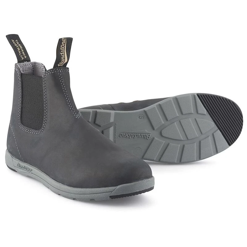 Blundstone 1428 Rustic Leather Boots Black Sportpursuit