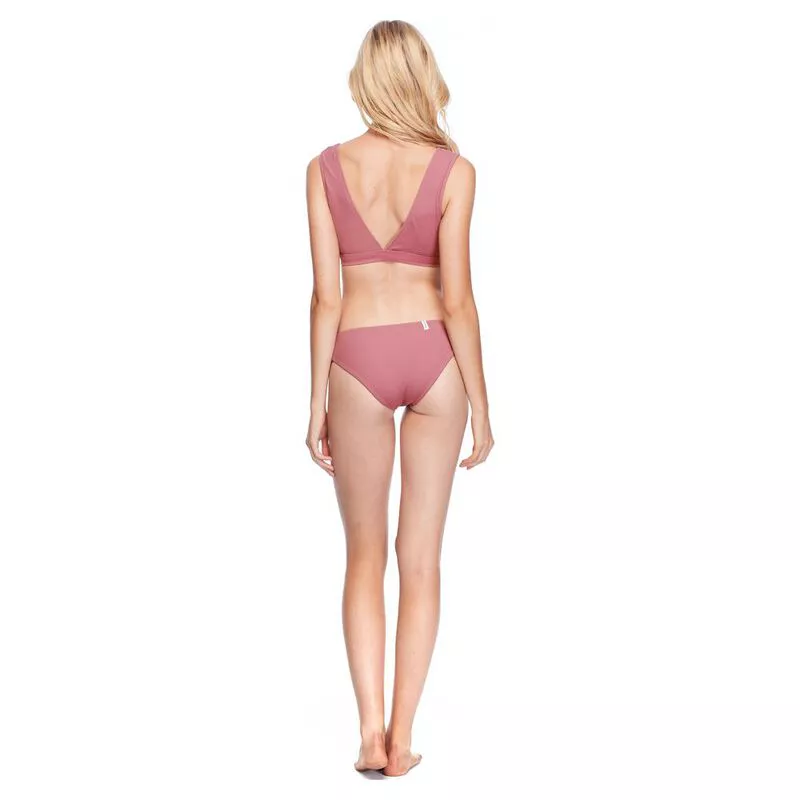 Body Glove Womens Ibiza Rumor Bikini Top Rosewood Sportpursuit