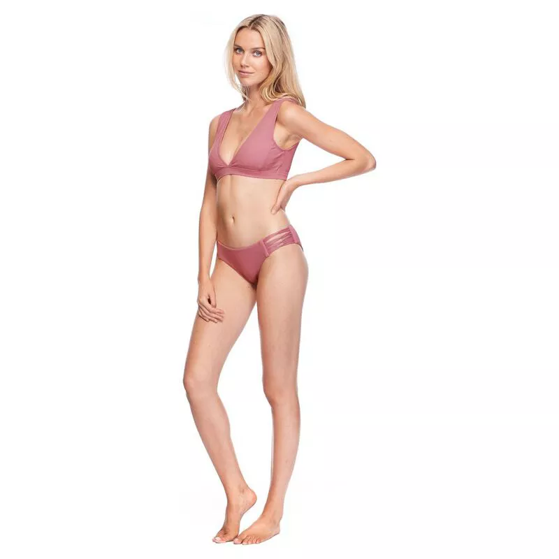 Body Glove Womens Ibiza Rumor Bikini Top Rosewood Sportpursuit