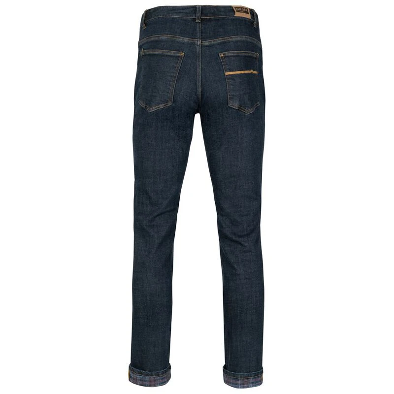 Bølger Mens Napp Brushed Jeans (Checked) | Sportpursuit.com