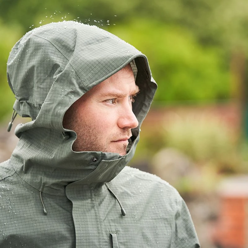 Bolger Mens Alta 3L Waterproof Fishtail Parka (Woodland