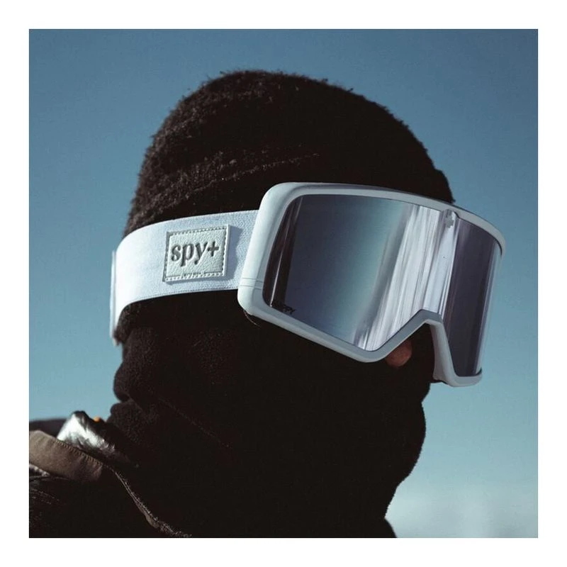 SPYOptic Megalith Ski & Snowboarding Goggles (White) | Sportpursuit.co