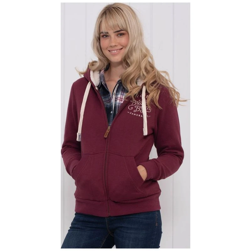 Womens borg clearance lined hoodie