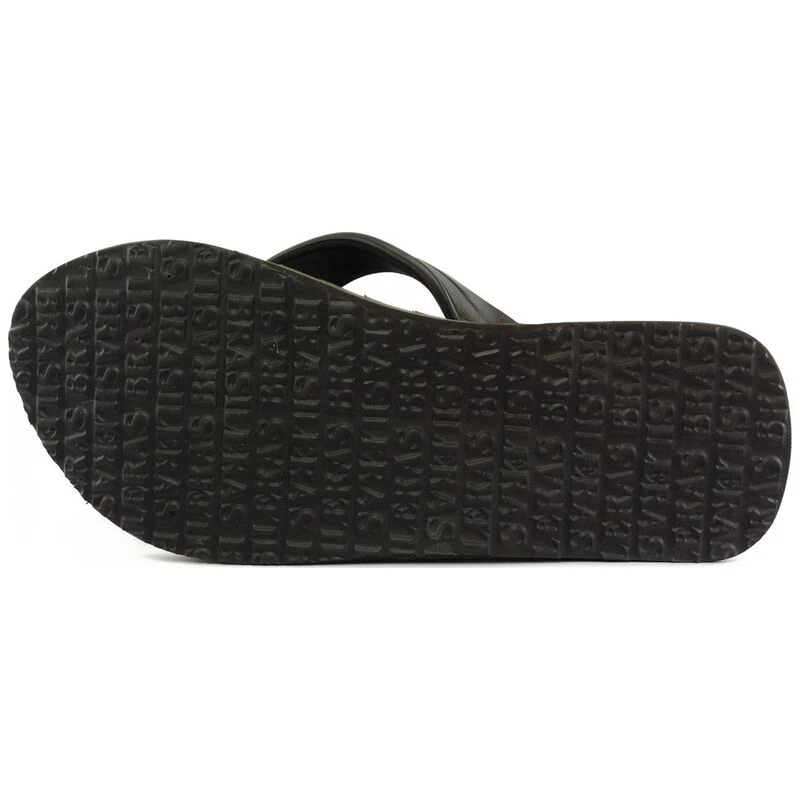 Brasileras Ola Flip Flops Black Sportpursuit