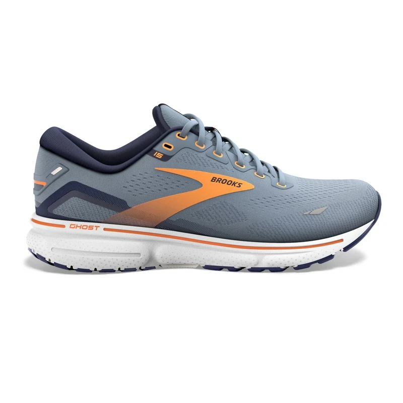 Brooks Mens Ghost 15 Running Shoes Blue Sportpursuit