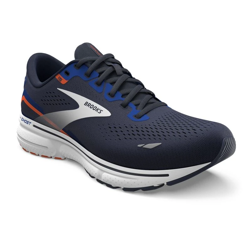 Brooks Mens Ghost 15 Running Shoes Blue Sportpursuit