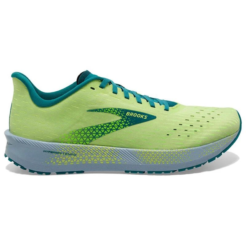 Brooks Mens Hyperion Tempo Running Shoes Green Kayaking Dusty Blue
