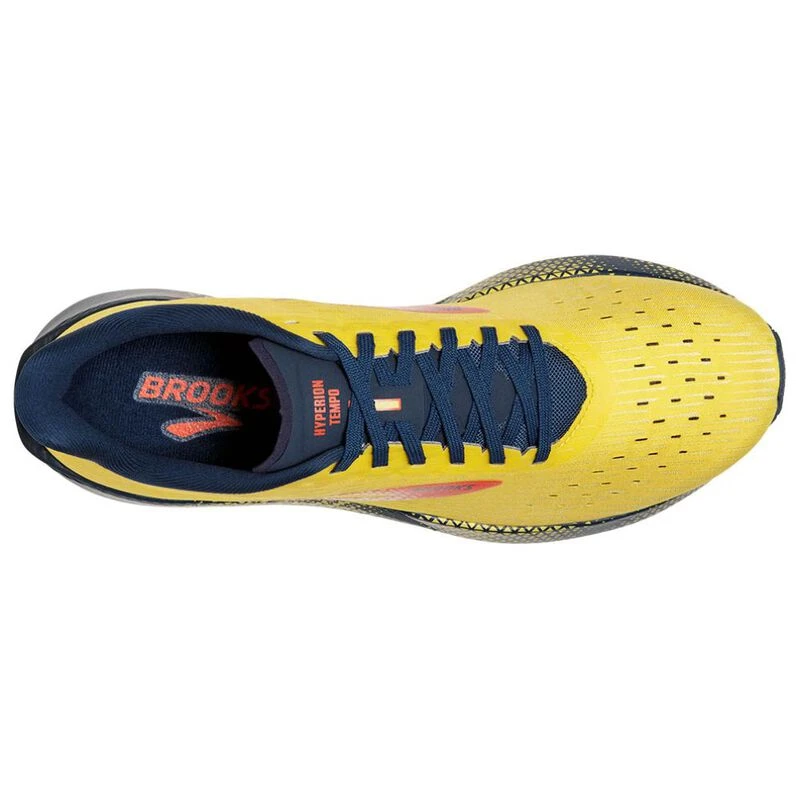 Brooks Mens Hyperion Tempo Running Shoes (Maize/Titan/Cherry Tomato)