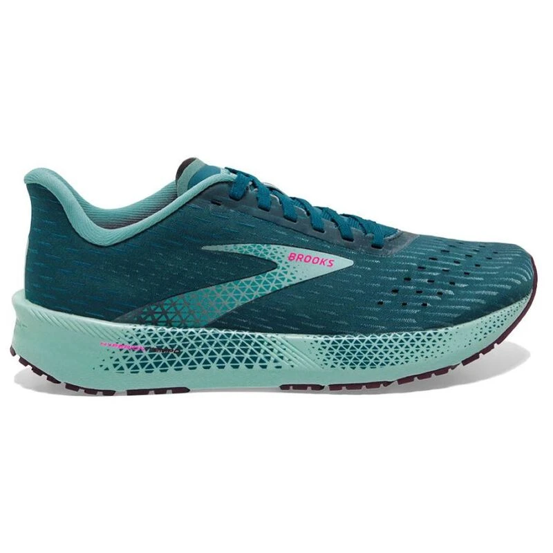 Brooks Womens Hyperion Tempo Running Shoes (Blue Coral/Blue Light/Pink