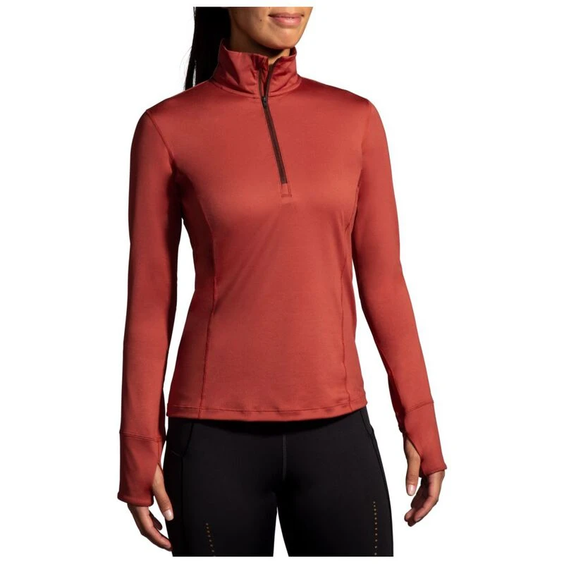 Produktbild von Funktionsshirt Herren Brooks Herren Dash 1/2 Zip 2.0 - Weiche Wärmeschicht Langarm Brooks B17 Herren