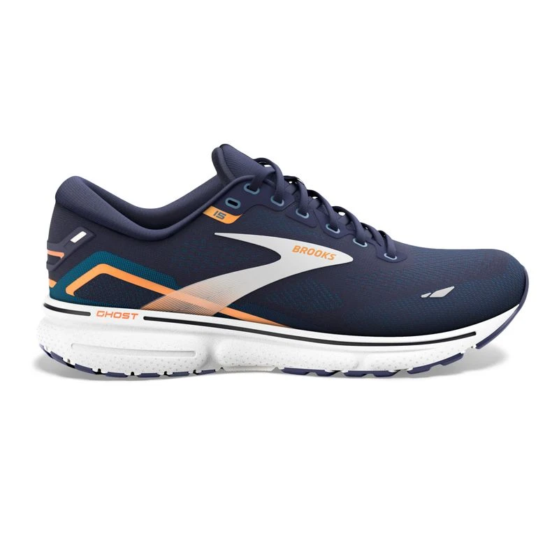 Brooks Mens Ghost 15 Running Shoes Blue Sportpursuit
