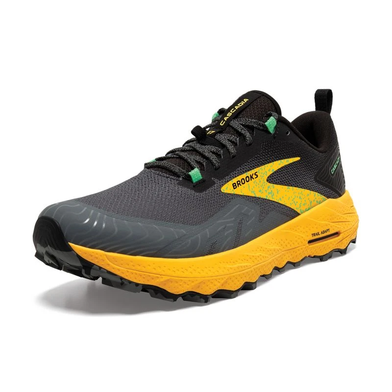 Brooks yellow running shoes clearance