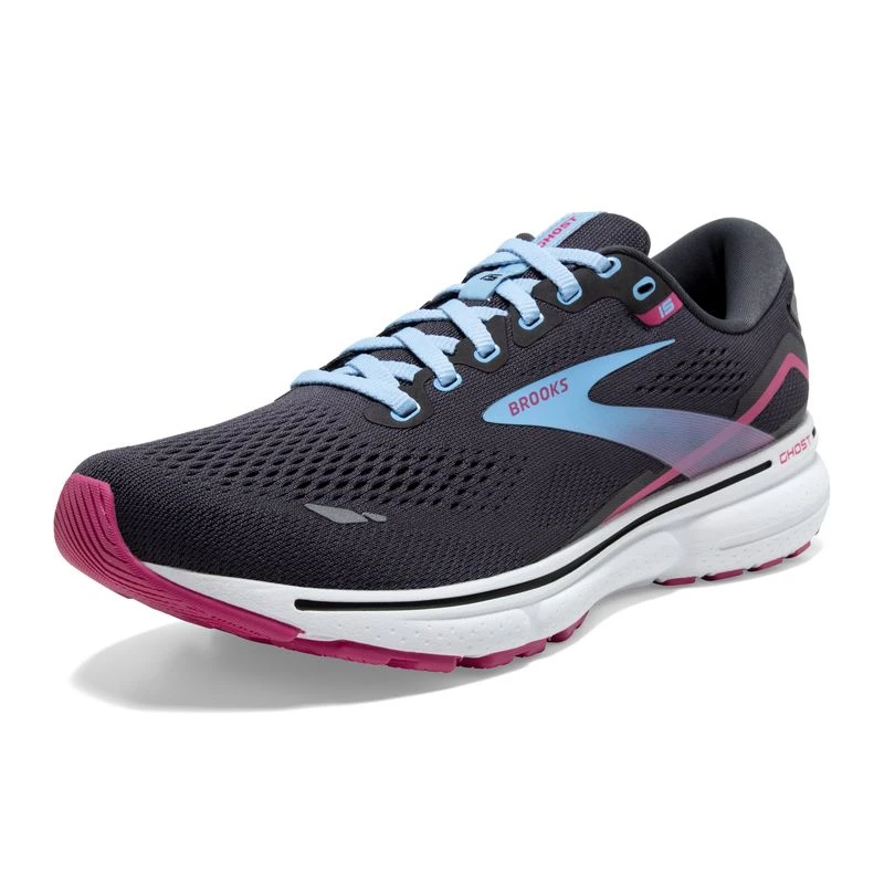 Brooks Womens Ghost 15 Running Shoes Black Sportpursuit