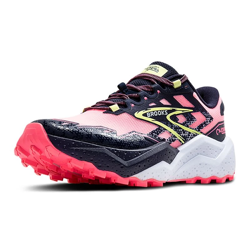Brooks Caldera 7 Femme Pink / Peacoat / Sunny Lime