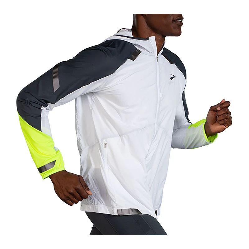 Brooks jackets mens purple sale