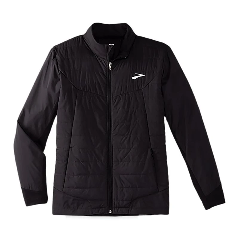 Brooks jackets mens black sales
