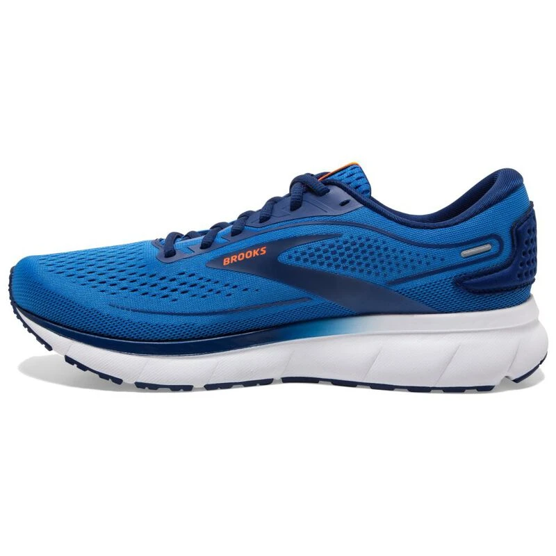 Brooks Mens Trace 2 Running Shoes Blue Sportpursuit