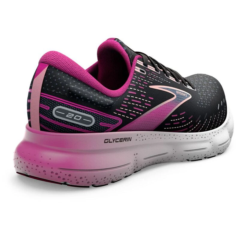 Brooks Damen Glycerin 20 Laufschuhe Schwarz privatesportshop.at