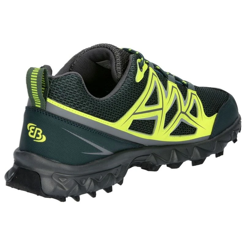 Brutting Power Hiking Shoes Olive Lemon Grey Sportpursuit
