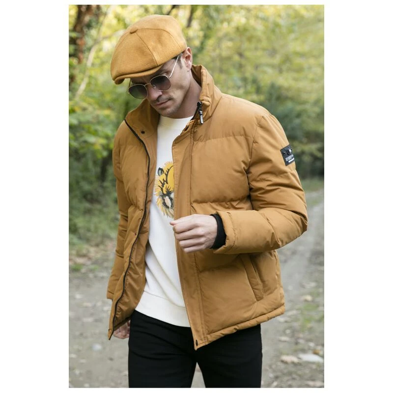 Stand up cheap collar jacket