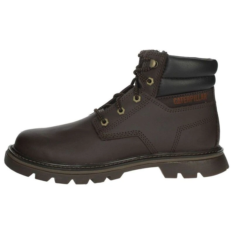 CAT Footwear Mens Quadrate Boots (Dark Brown)