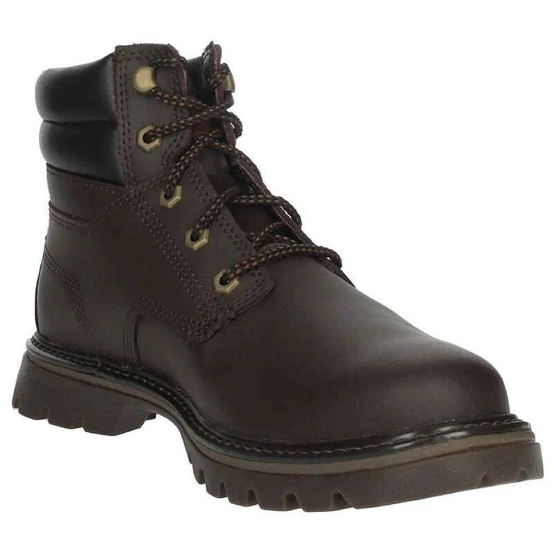 CAT Footwear Mens Quadrate Boots (Dark Brown)