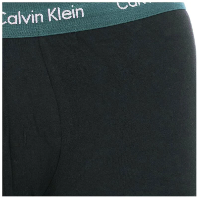 Calvin Klein Mens 3 Pack Boxer Briefs Black Multicolor Band Sportp