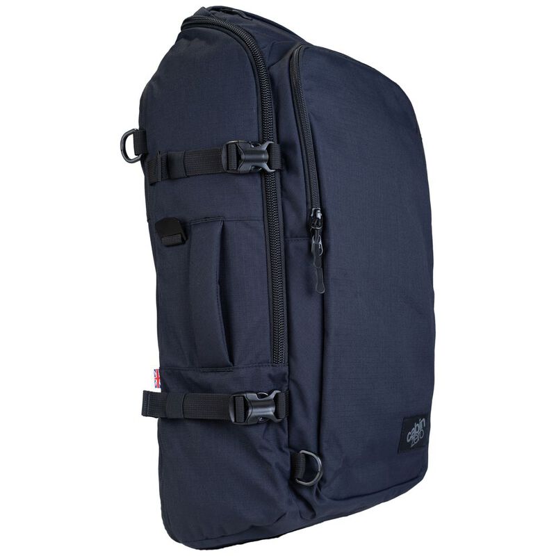 Cabin Zero Adventure Pro 42L Cabin Backpack (Absolute Black) Sportpu