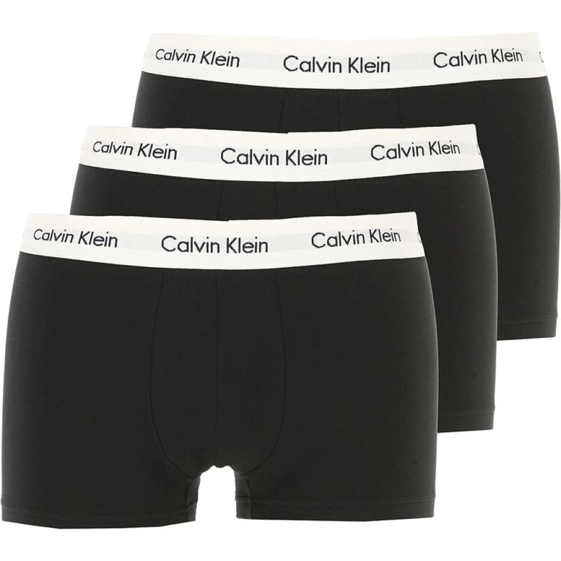 Calvin Klein Mens Classic 3-Pack Boxer Briefs (Black/White) | Sportpur
