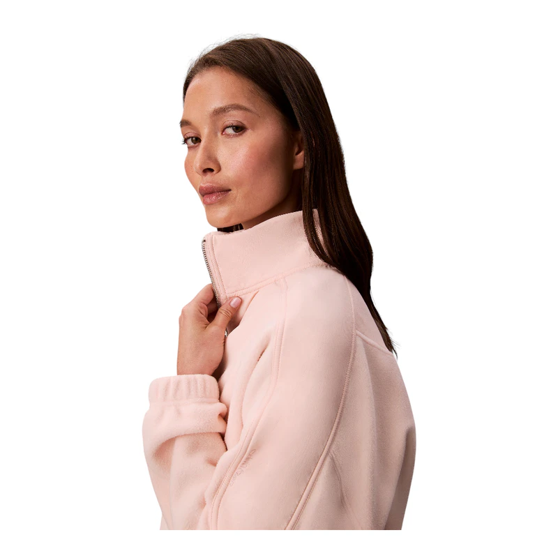 Pull polaire 1/4 zip Iridion Riding Wear femme L violet