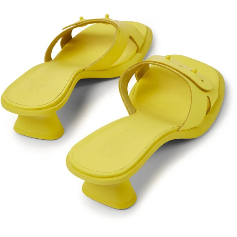Camper Womens Dina Sandals (Bright Yellow) | Sportpursuit.com