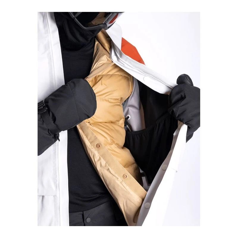 Candide Collection Mens C2 3L V2 Jacket (White) | Sportpursuit.com