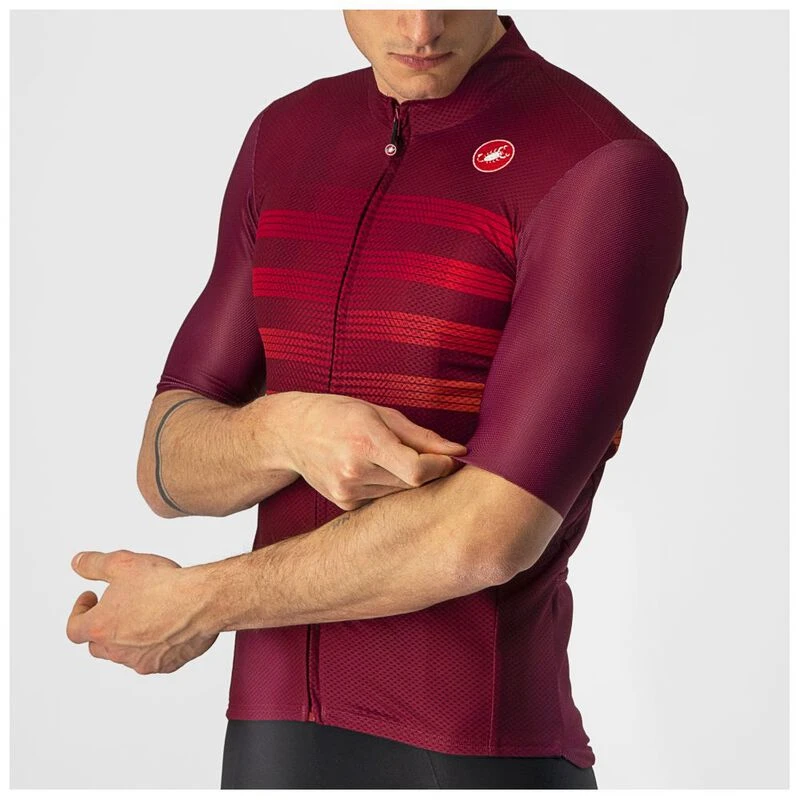 CASTELLI BAGARRE JERSEY 最高 ボルドー M CASTELLI BAGARRE JERSEY