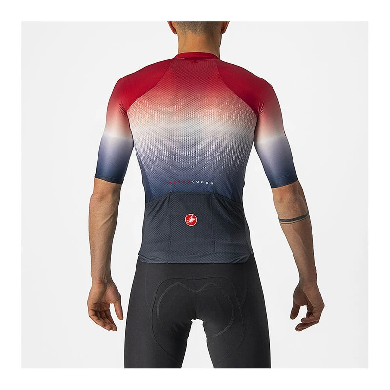 Castelli Mens Aero Race 6.0 Jersey (Blue) | Sportpursuit.com