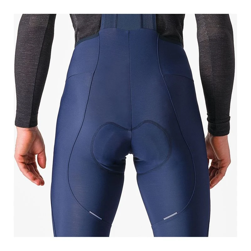 Castelli Mens Espresso Bib Tights Blue Sportpursuit