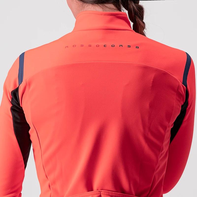 Castelli Womens Perfetto Ros Long Sleeve Jacket (Brilliant Pink) | Spo