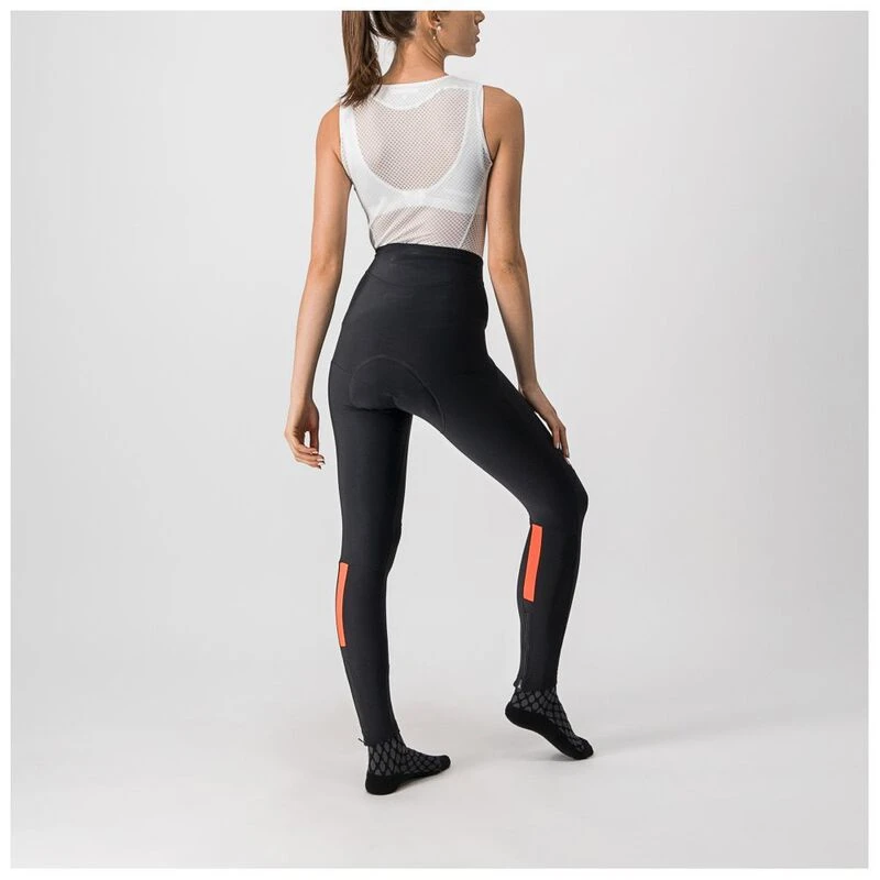 Castelli Womens Sorpasso Ros W Tights Black Brilliant Pink Sportpu