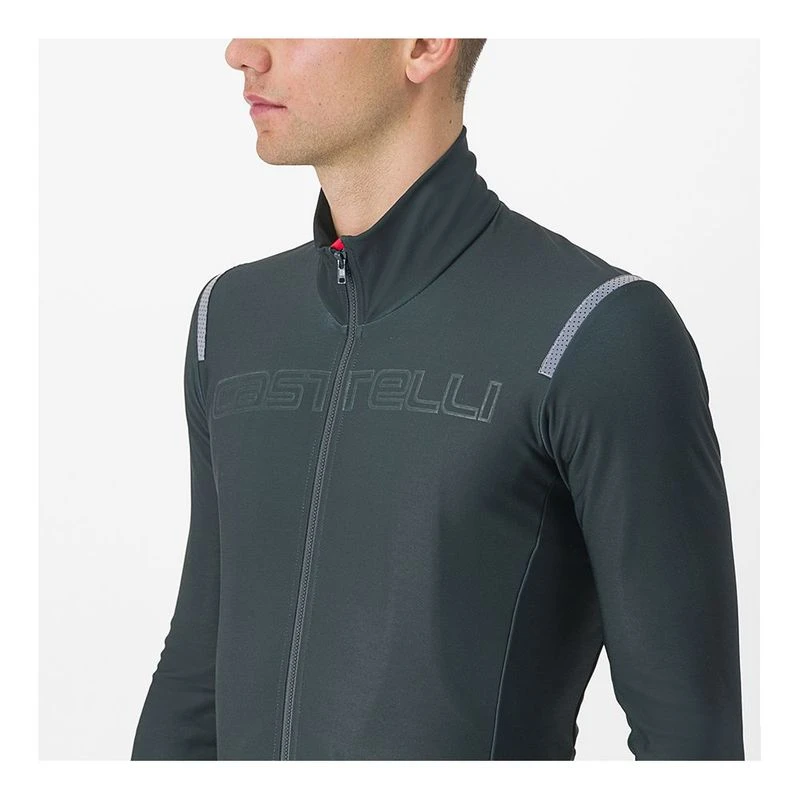 Castelli Mens Tutto Nano Ros Jersey (Green) | Sportpursuit.com