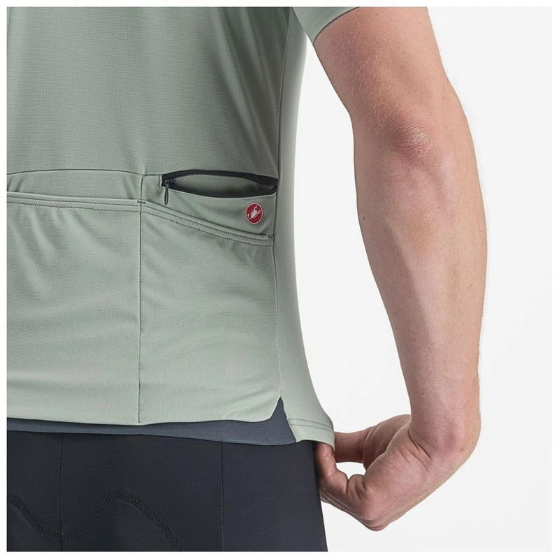 Castelli Mens Unlimited Allroad Jersey (Defender Green) | Sportpursuit