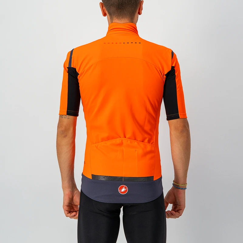 Castelli Mens Gabba Ros Jersey (Brilliant Orange) | Sportpursuit.com