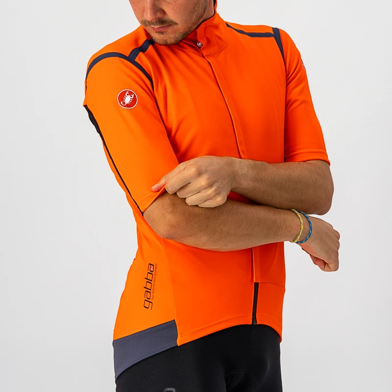 Castelli Mens Gabba Ros Jersey (Brilliant Orange) | Sportpursuit.com