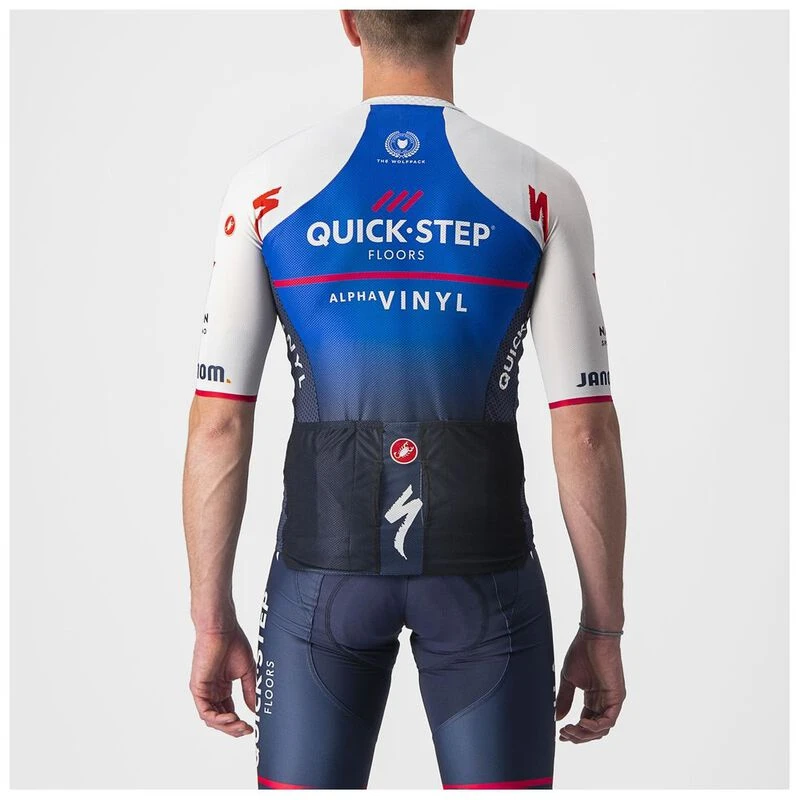 Castelli Mens Quick Step Climber's 3.1 Cycling Jersey