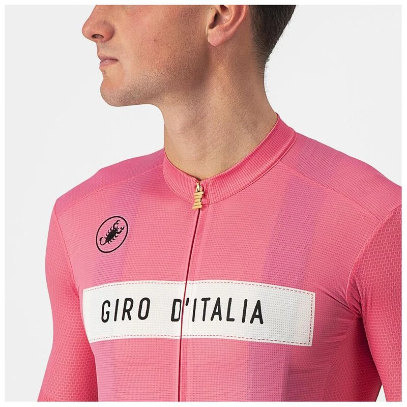 Castelli Mens Giro D Italia Fuori Giro Cycling Jersey Rosa Giro Sp