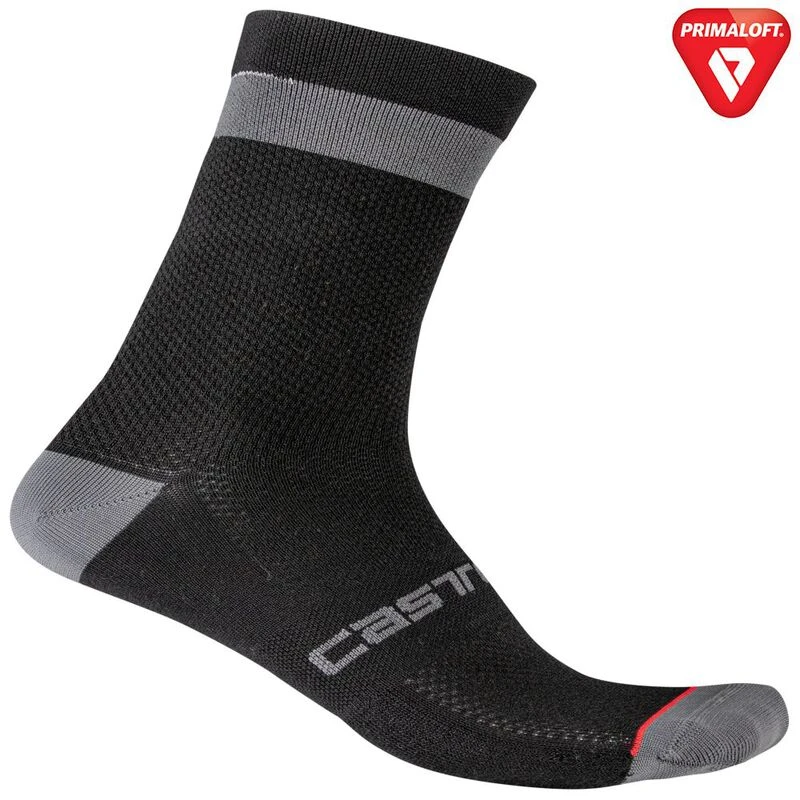 Castelli Go W 15 Sock - Calzini Termici Donna In Misto Lana Merino, Altezza 20 Cm, Per Ciclismo Invernale - 5