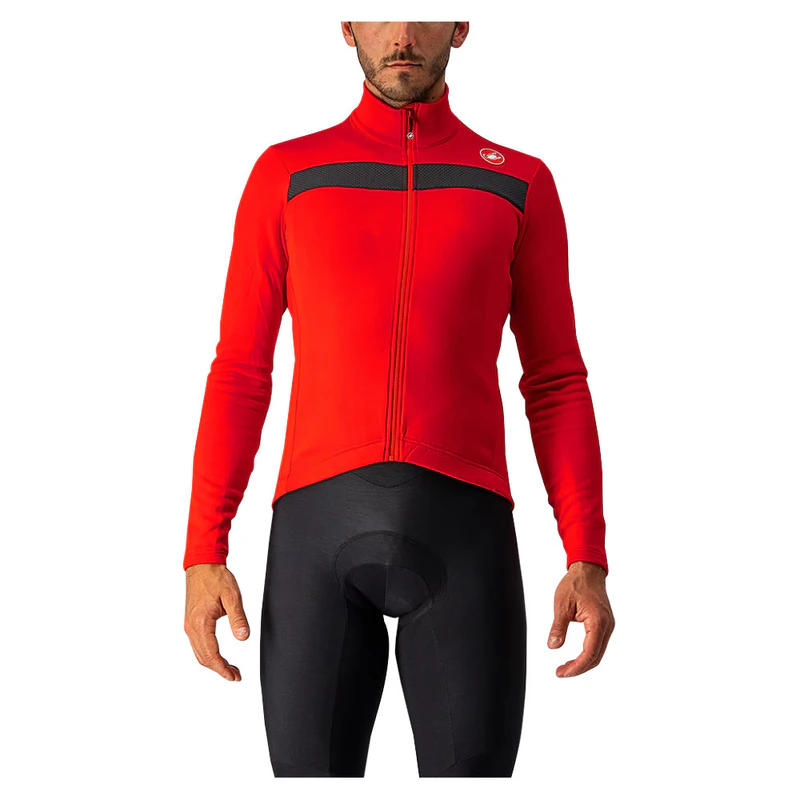 ウェア CASTELLI PURO 3 JERSEY FZ Castelli Mens Puro 3 FZ Cycling Jersey (Red/Black) | Sportpursuit.com
