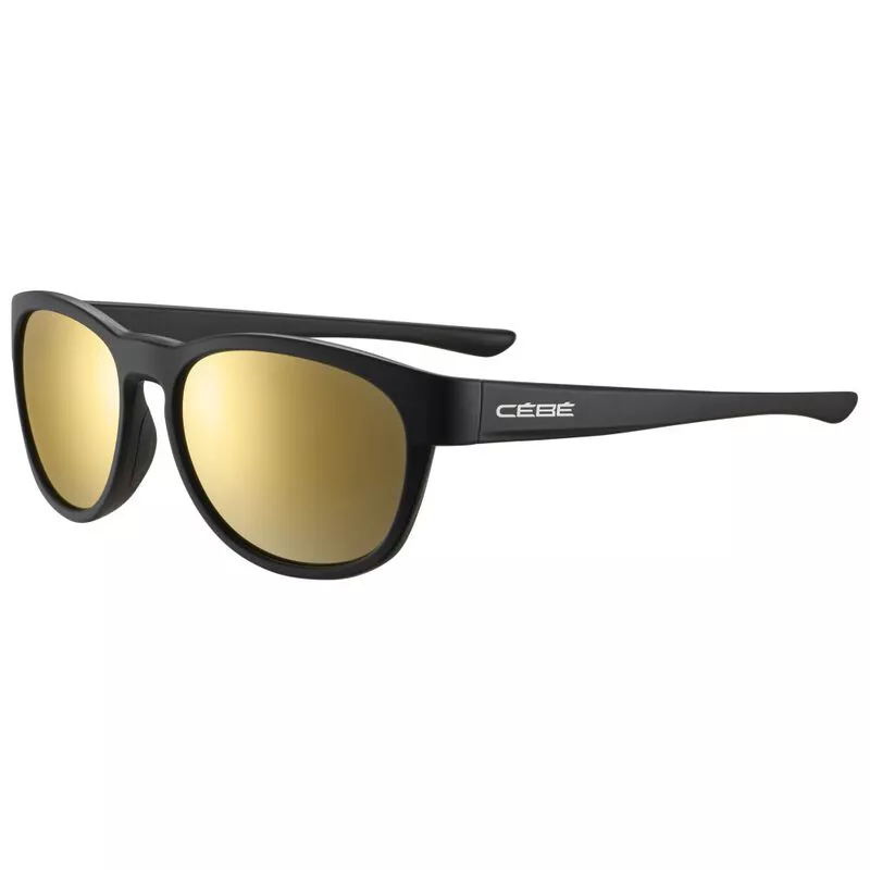 Cebe Queenstown Sunglasses (Matt Black/Gold)